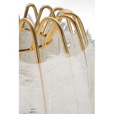 LAMPA STOJĄCA FEATHER STAND 46X147 cm